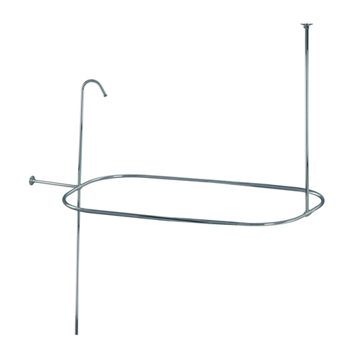 Add A Shower Converter Kit For Clawfoot Tub with Diverter Faucet R2200A