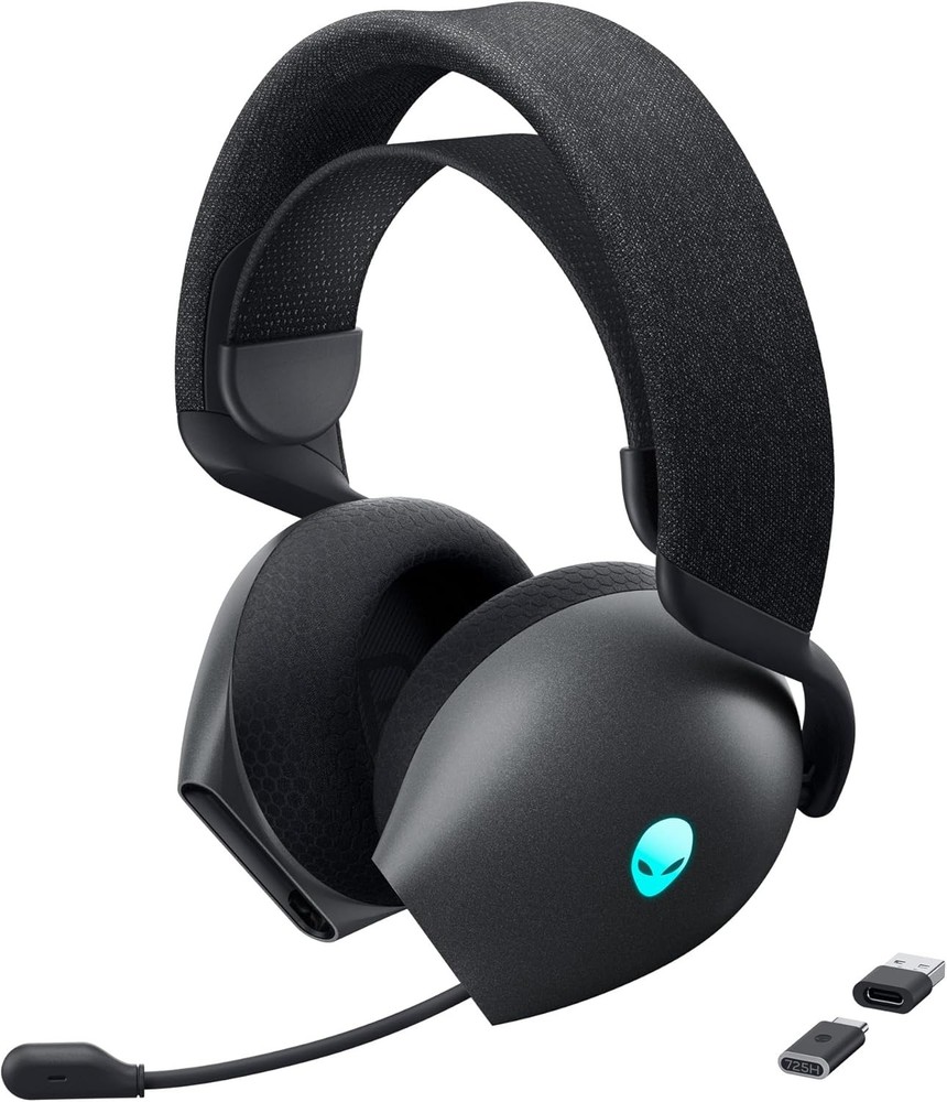 Alienware AW725H Tri-Mode Wireless Gaming Headset - Black