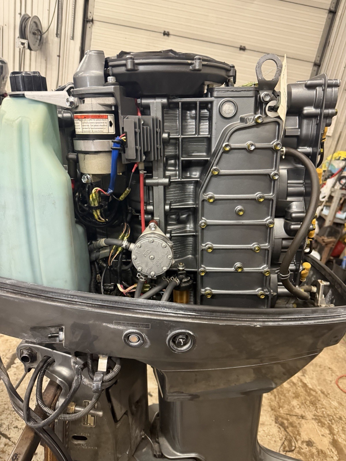 1999 Suzuki DT 140 EFI two stroke oil injected 20" long shaft remote freshwater