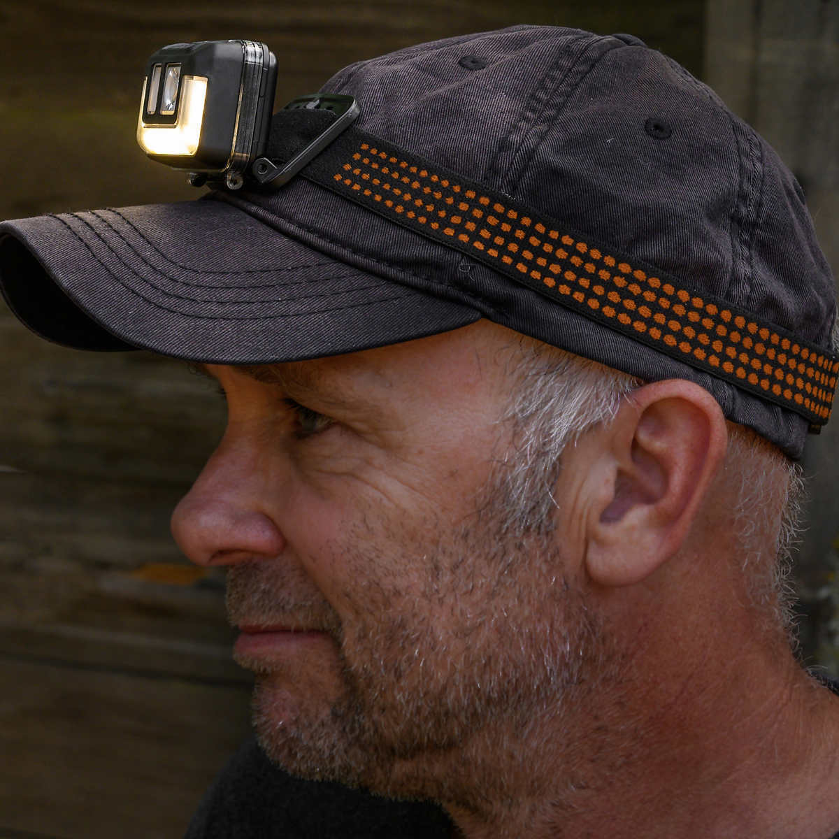 3 Pack Duracell 575 Lumen LED COB Headlamps 6 Beam Modes Batteries Included