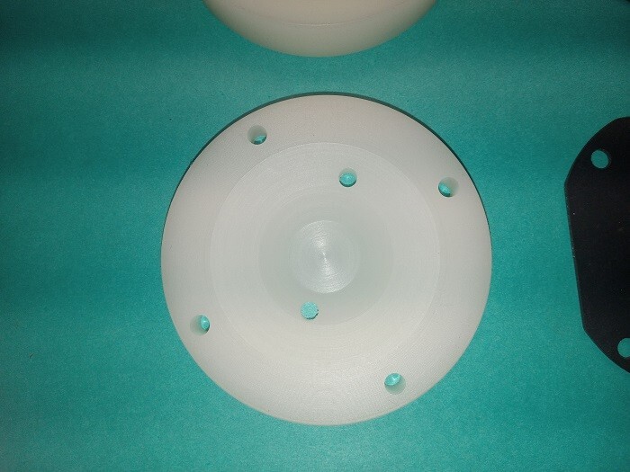 KNF N010 KYNAR PUMP HEAD with Repair Kit