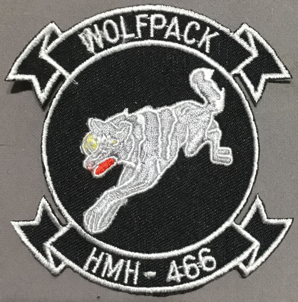 WOLFPACK Marine Heavy Helicopter Group HMH-466  patch