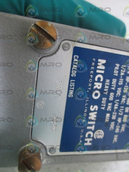 MICRO SWITCH 2ML1 PRECISION LIMIT SWITCH (GREY) NSNP