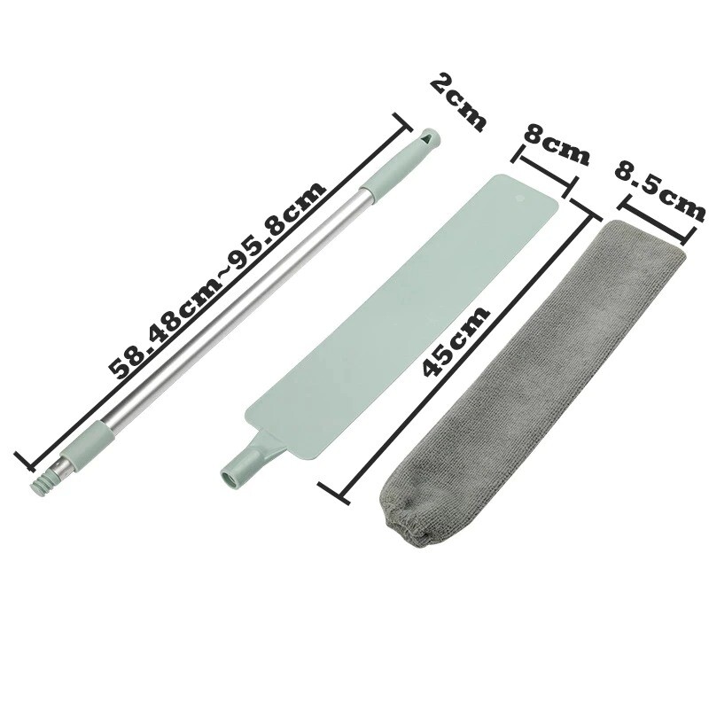 Long Duster Cleaner Brush Telescopic Microfiber Catcher Mites Home Kitchen Tools