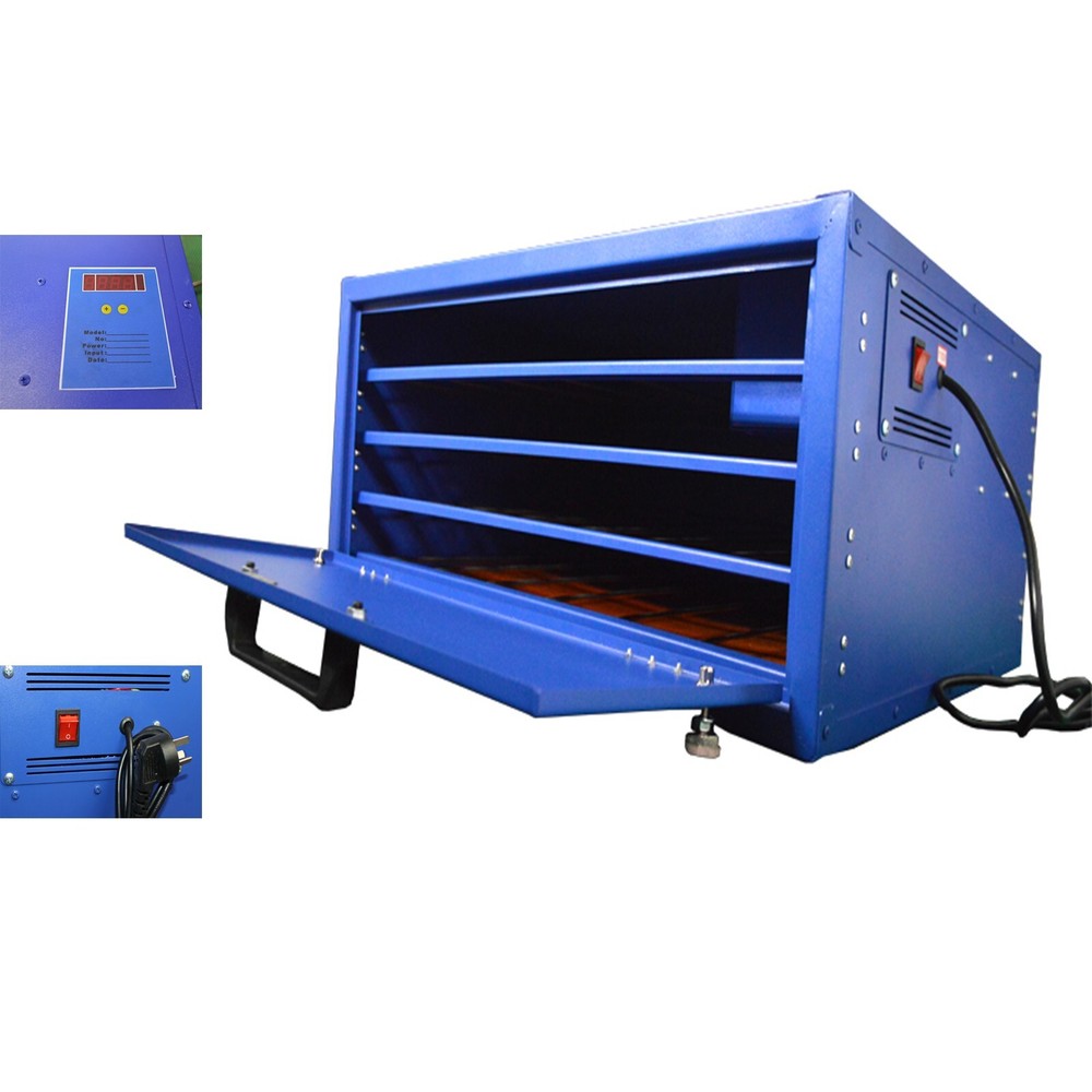 4 layer Screen Drying Cabinet for Screen Printing with Temp Controller 110V 800W
