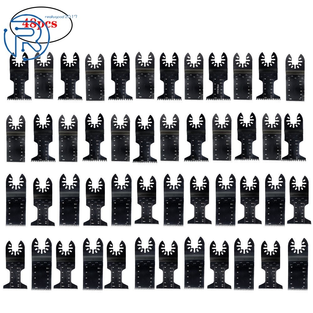 48 Pc Oscillating Multi Tool Saw Blade For Dremel NEW