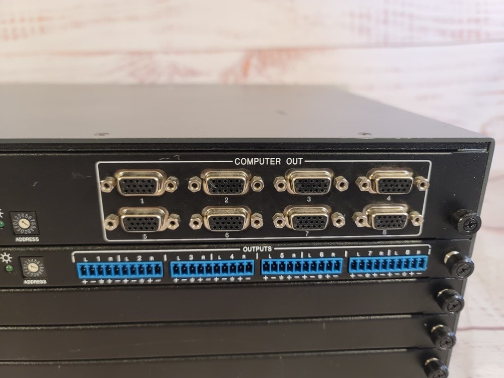 Extron SMX Series Multi-Matrix Switcher Input/Output