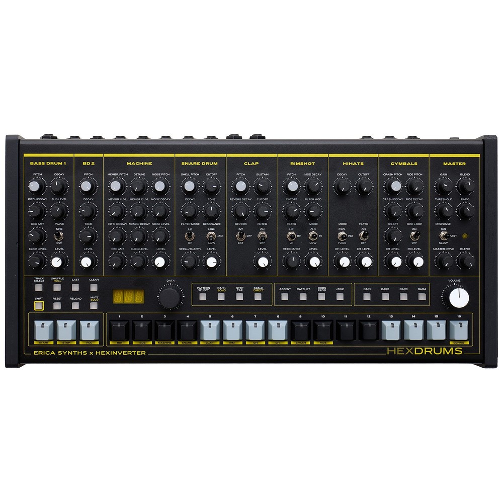 Erica Synths HexDrums Analog Drum Machine