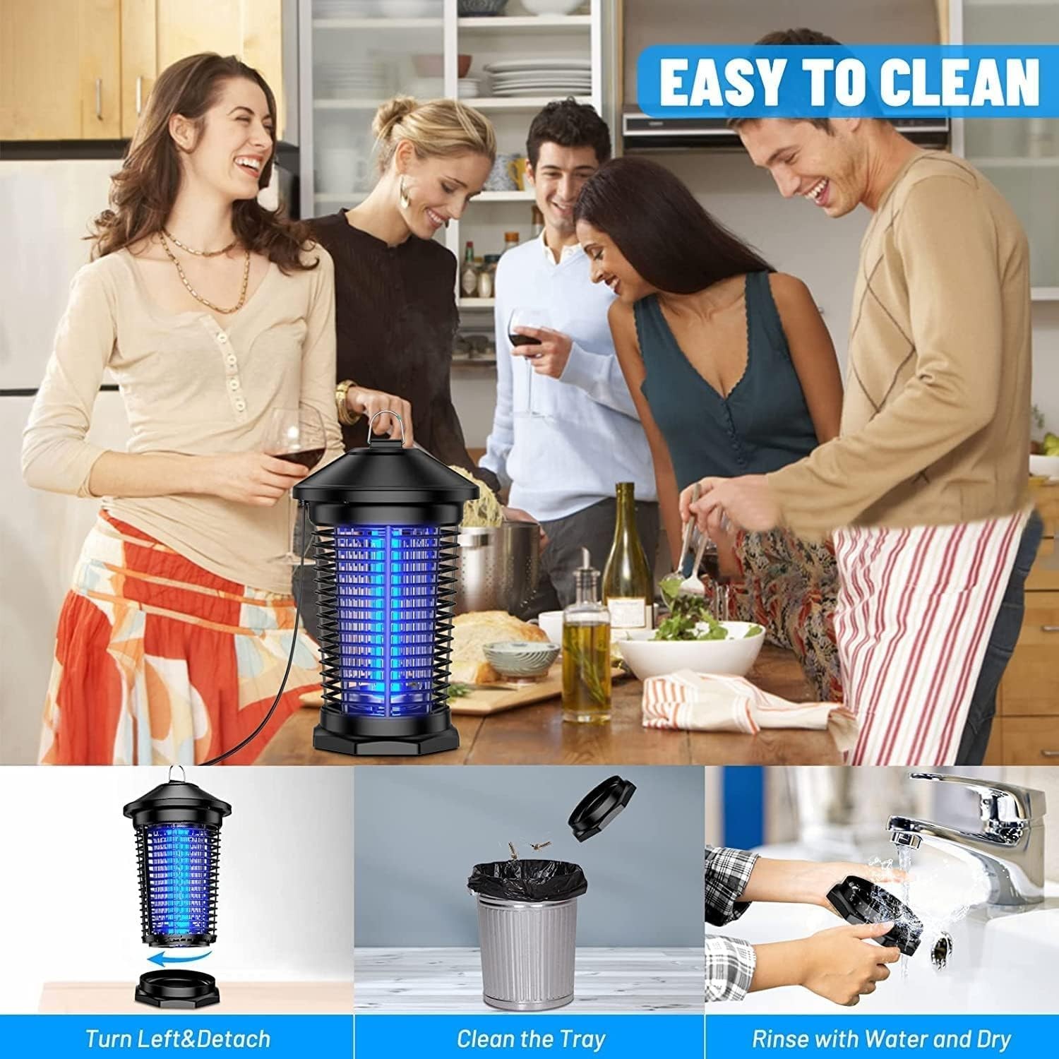 Bug Insect Zapper Killer Indoor Outdoor Outdoor Electric Mosquito Zapper