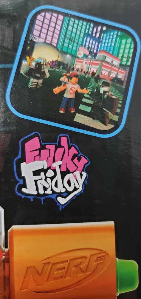 ROBLOX Nerf Blaster Funky Friday SYNCHRO SHOT Rare Code HASBRO