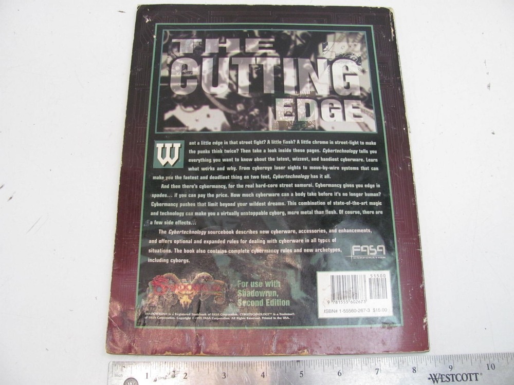 Shadowrun 7119: Cybertechnology DAMAGED