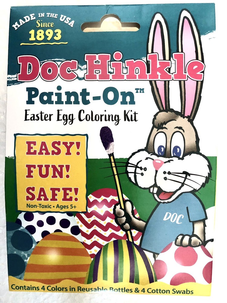 Doc Hinkle Paint-On Easter Egg Coloring Kit - needs only the eggs!!! :)