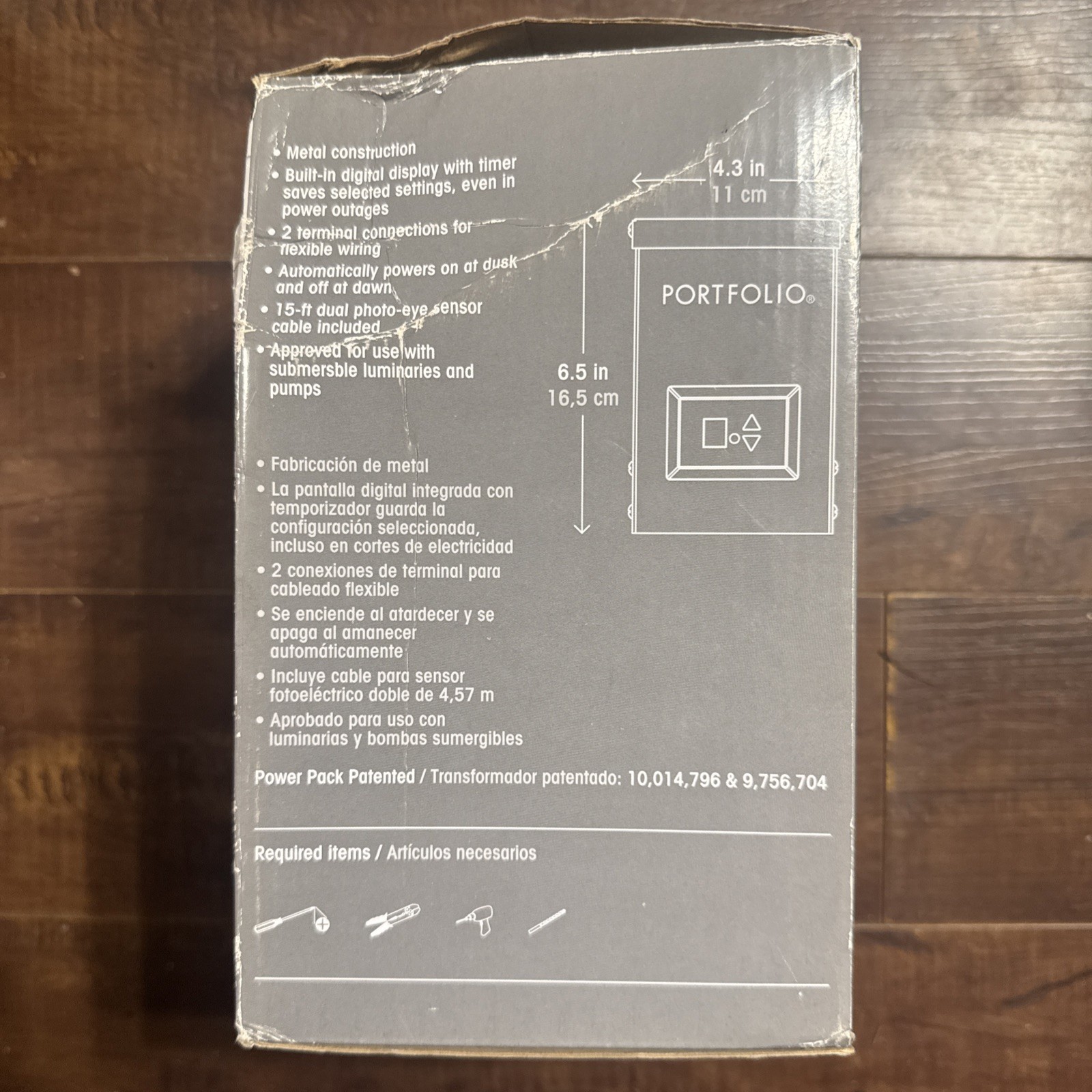 Portfolio 60-Watt 12-Volt Multi-Tap Landscape Lighting Transformer 0805279