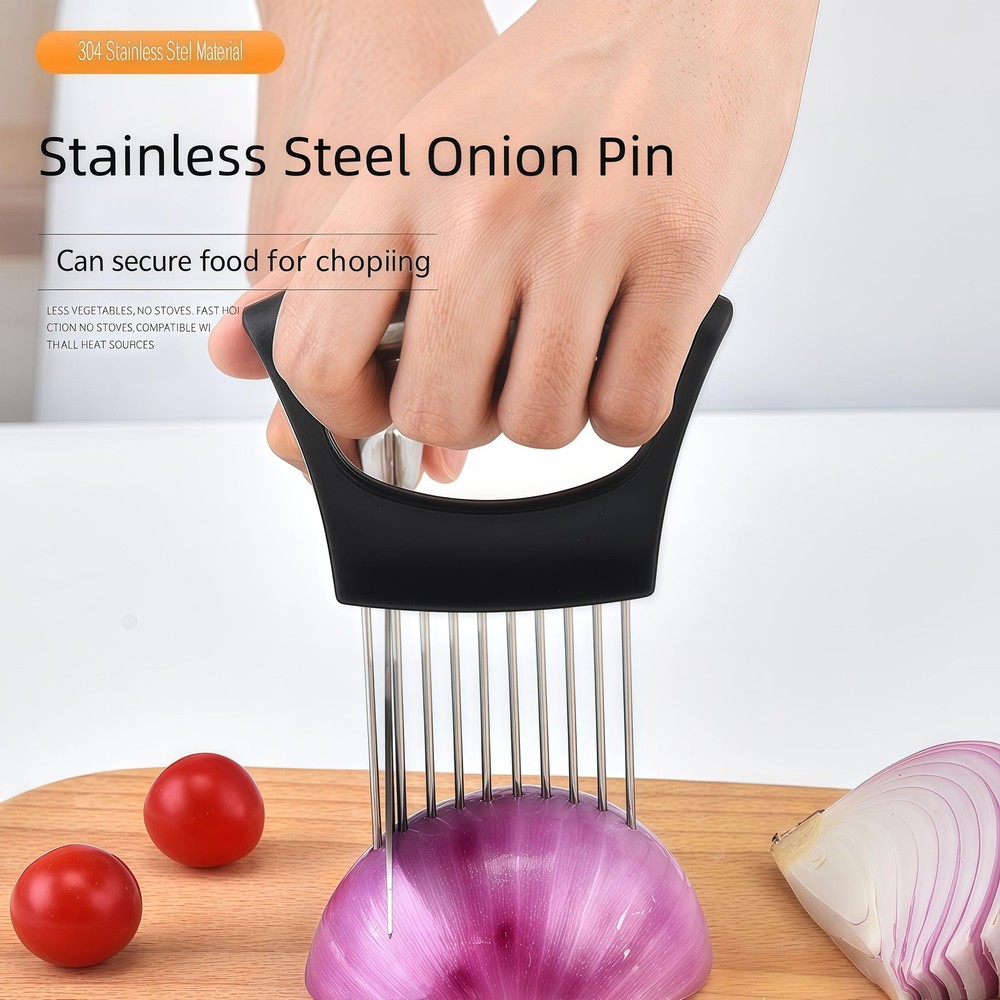 Vegetable Chopper, 7-in-1 Multifunctional Kitchen Slicer & Dicer with 7 Inter...