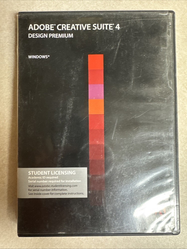 Adobe Creative Suite 4 Design Premium (Retail) - Full Version for Windows...