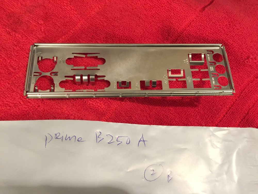 CLASS-A ASUS IO SHIELD for ASUS PRIME B250 A , PRIME B250-A ,