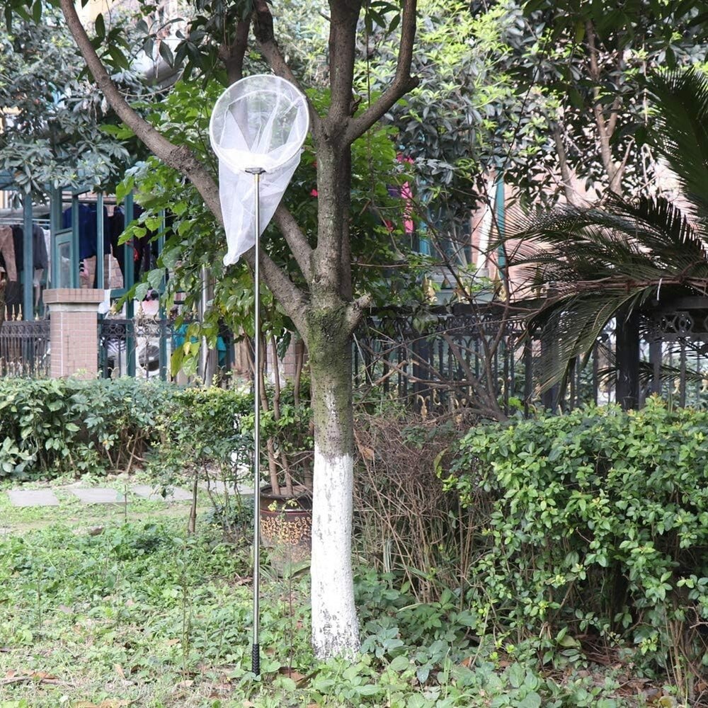 Professional Butterfly and Insect Net with Adjustable 24" Depth - Easy Assembly