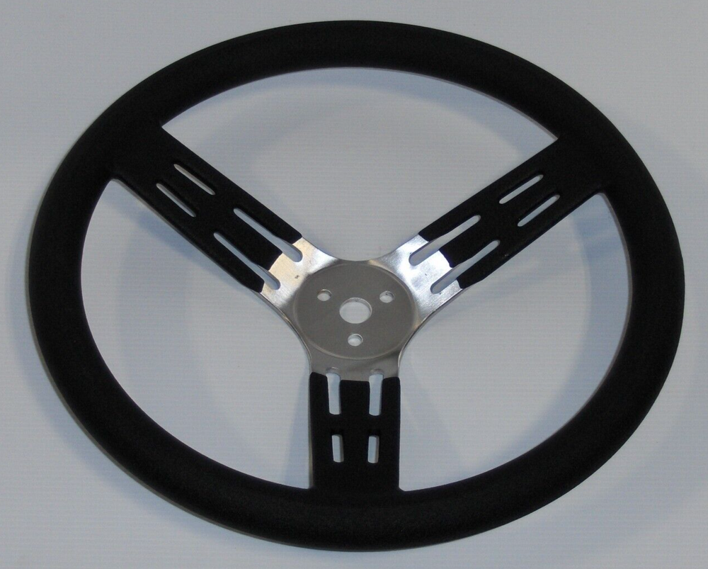 Telescoping 22''- 32'' Collapsible Racing Steering Column & Removeable 15" Wheel