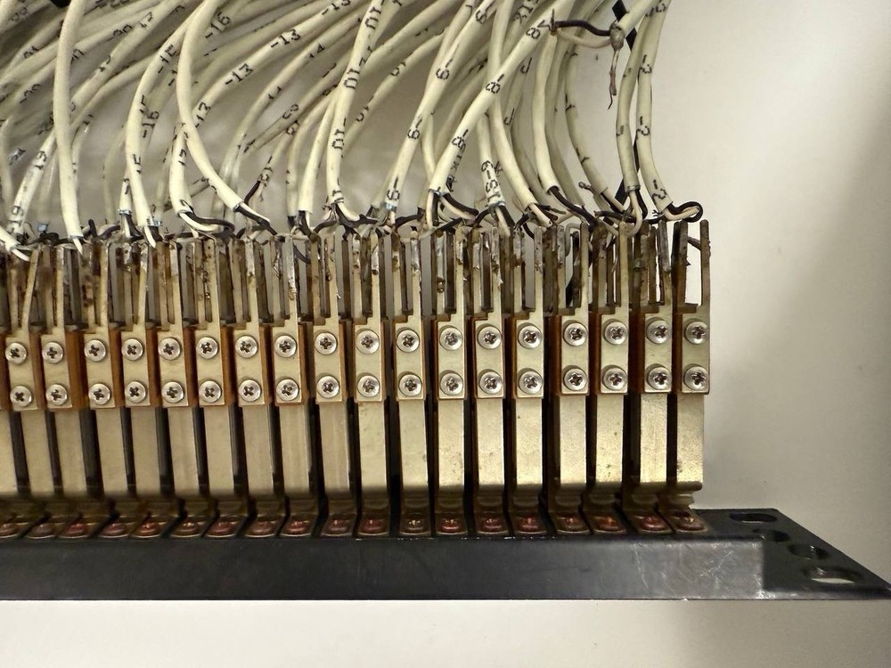 96-Point Audio Patch Panel 4×24 - Rackmount - Used Needs Minor Rewiring