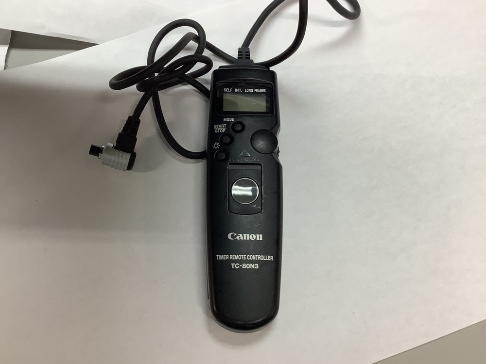 Canon TC-80N3 Timer Remote Controller For Select Cameras Used Excellent