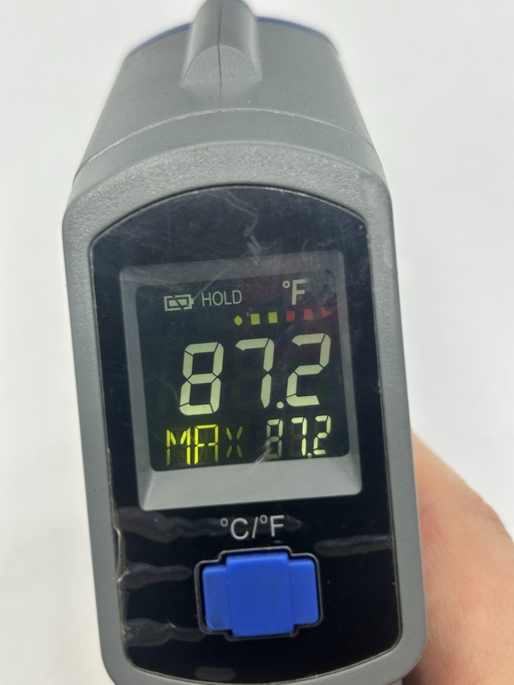 Blue-Point Infrared Thermometer RTEMPB3A Class II Laser +hard case working