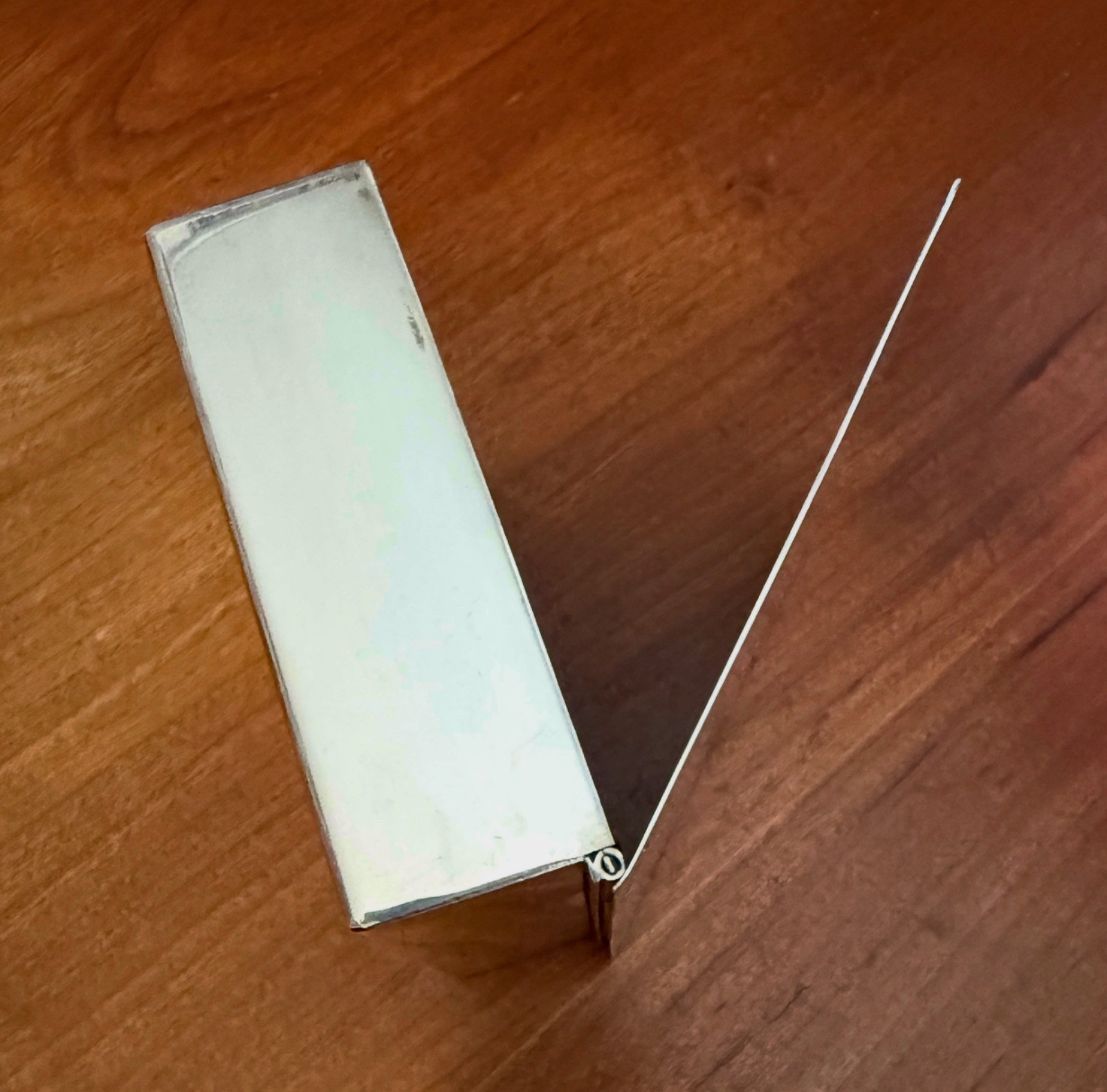 Vintage Sterling Silver Mid Century Modern Jewelry or Small Box , ASW=4.82 Oz