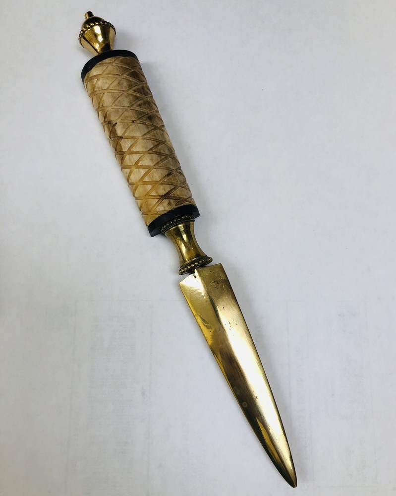 Bronze Stiletto Dagger/letter Opener