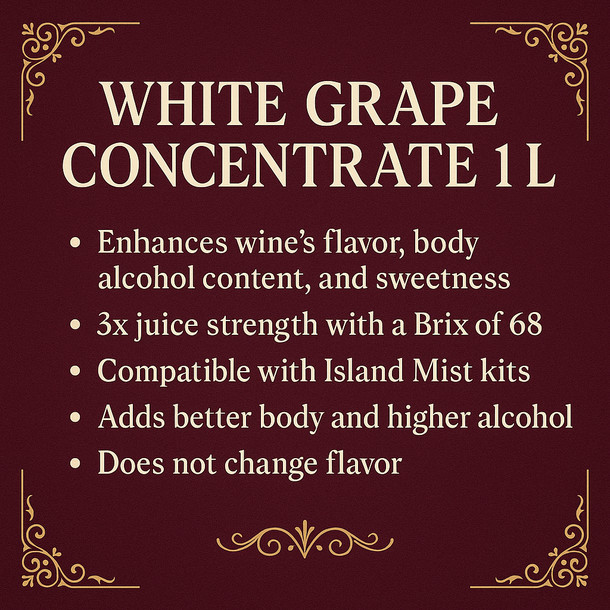 LD Carlson White Grape Concentrate 1 L