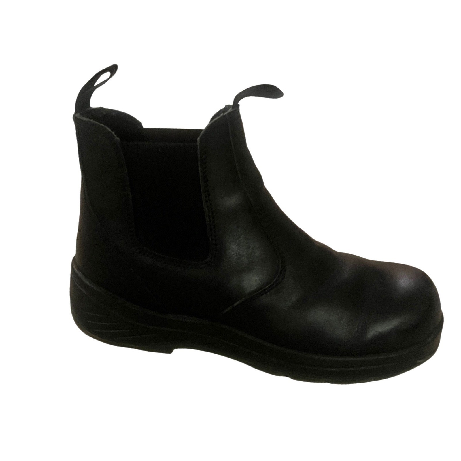 Thorogood Men's 6 Inch EH Comp Toe Station Work Boots Black Leather- Size 9.5