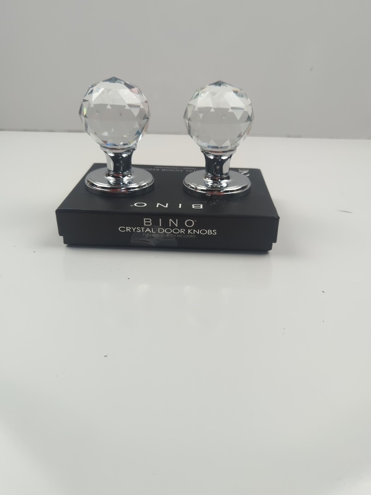 BRAND NEW: BINO Crystal Door Knobs Functional