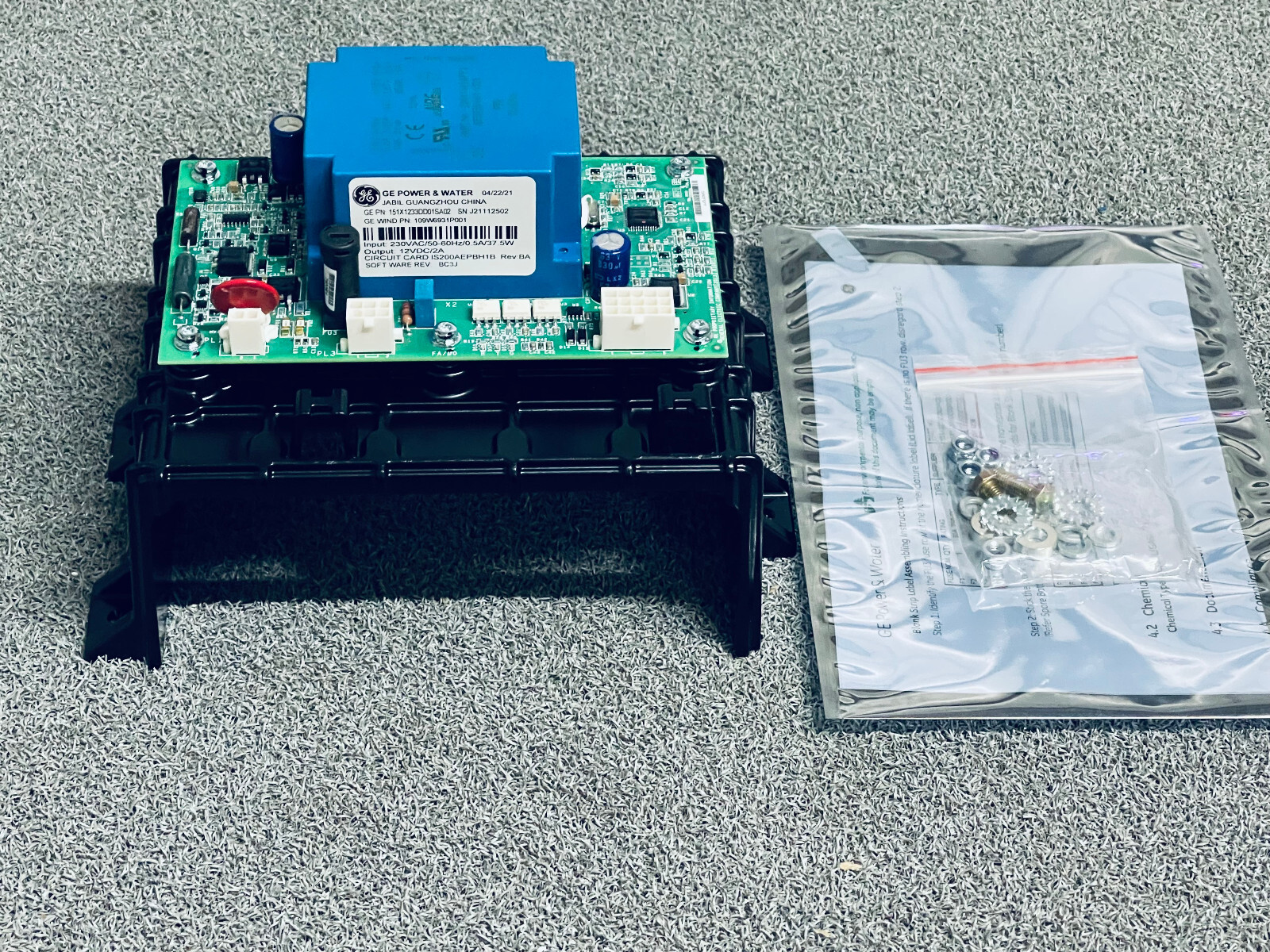 GE Power & Water 109W8937G002 Pitch Battery Charger Assembly 151X1233DD01SA02