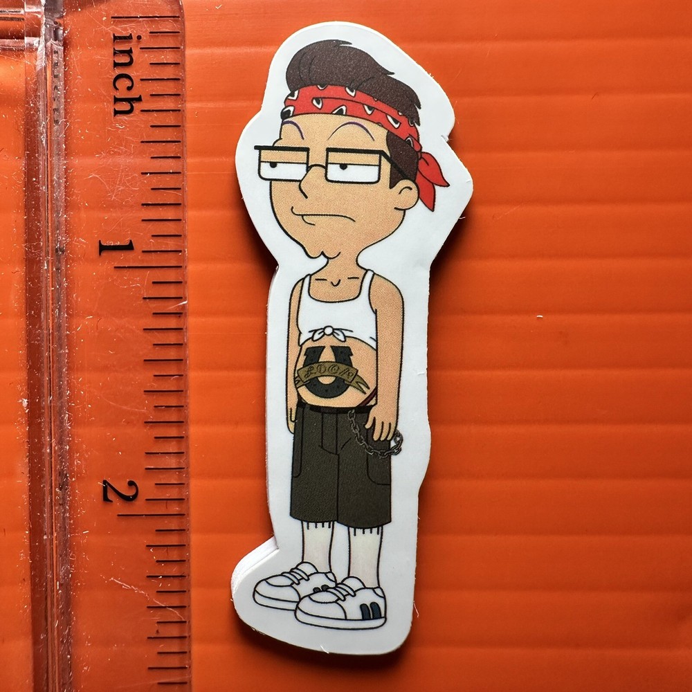 Steve Smith Sticker American Dad Sticker