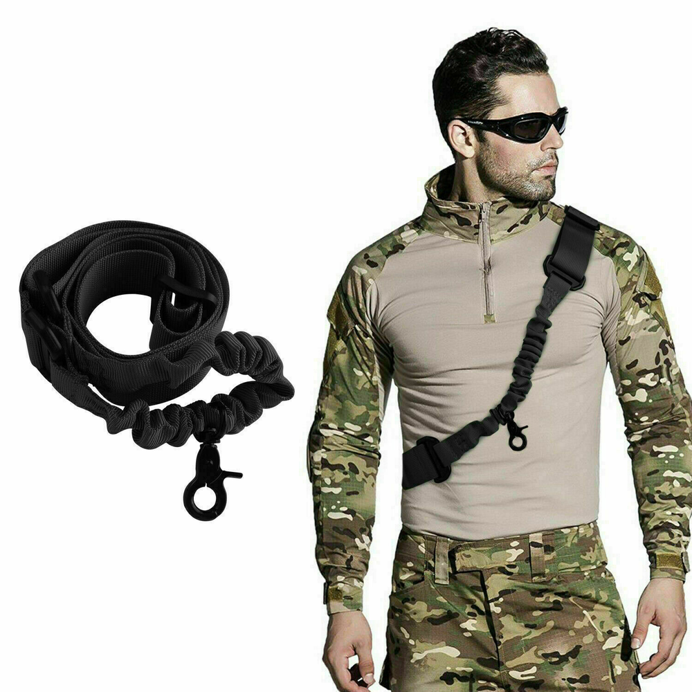 One Single /Two /Three/One Point Rifle Sling Tactical Gun Sling Strap Adjustable
