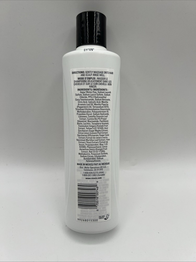 NIOXIN System 4 Cleanser Shampoo 10.1 oz 1 Pack