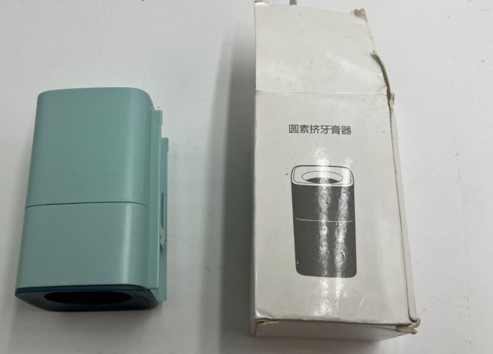 Automatic Toothpaste Dispenser AA124 Blue 8 x 8 x 12cm, ABS Plastic
