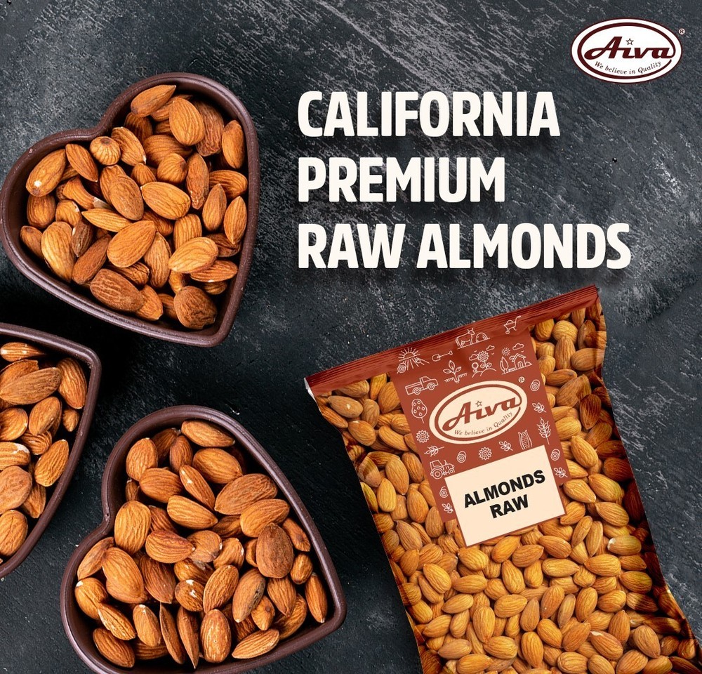 Aiva - Almonds Raw, 10 lbs. Bulk
