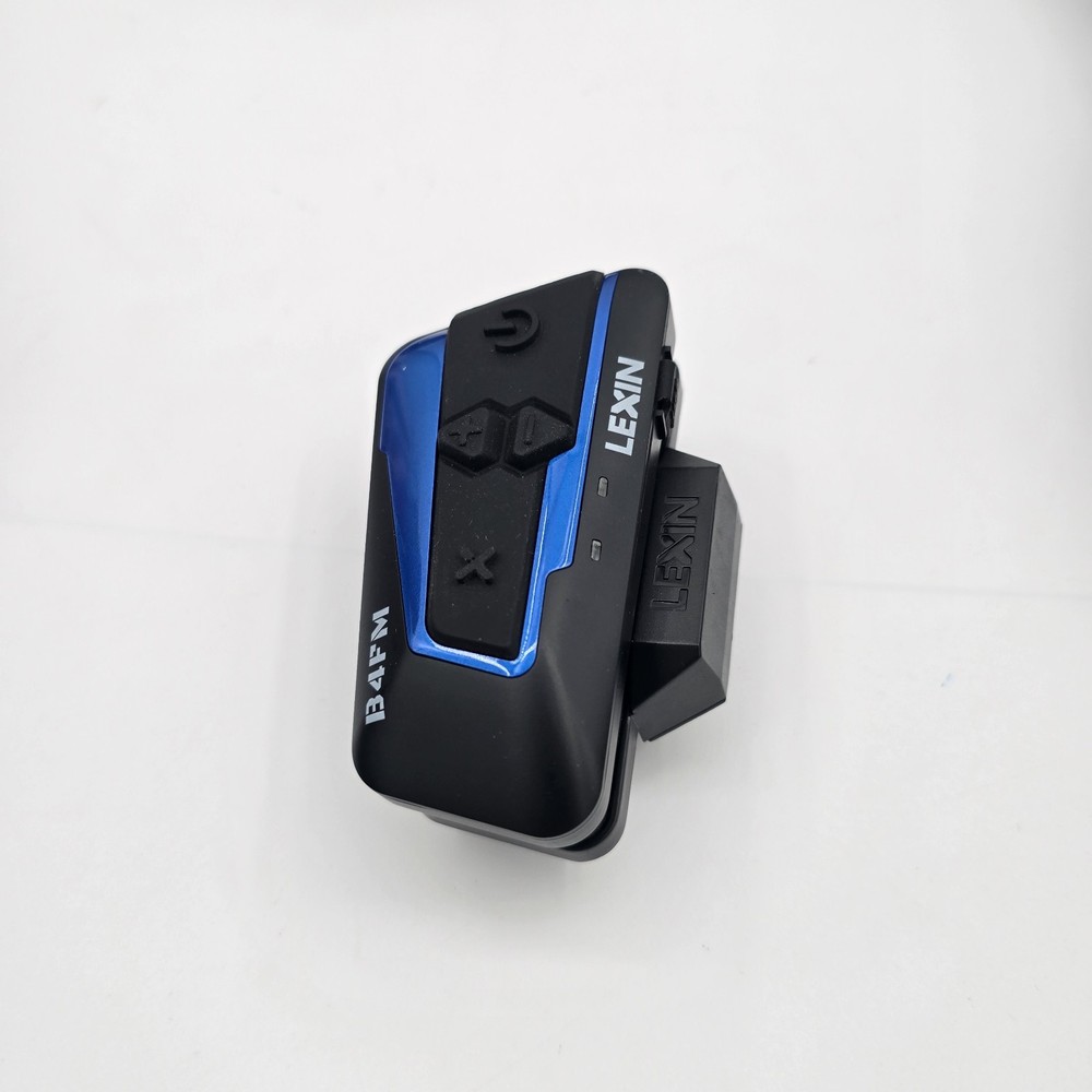 LEXIN B4FM Motorcycle Bluetooth Headset, 10 Riders Helmet Bluetooth Intercom.