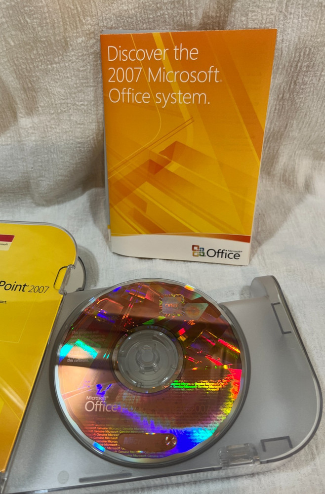 Microsoft Office Standard 2007 Upgrade PowerPoint With Key