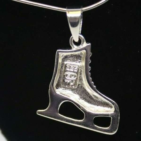 Sterling Silver Ice Skate Charm
