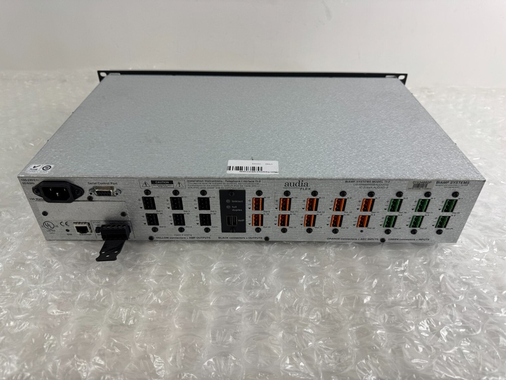 Biamp Systems Audia Flex Model TI-2 Digital Audio Processor