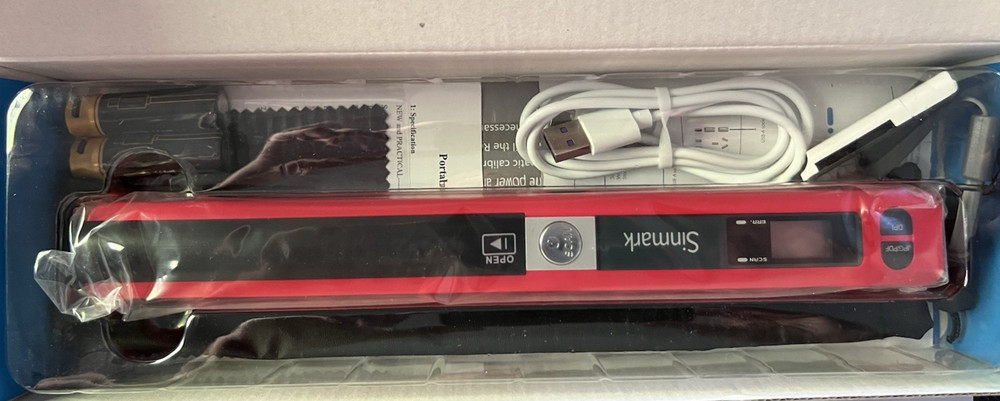 Sinmark Wand Portable Scanner Compact PS-U1