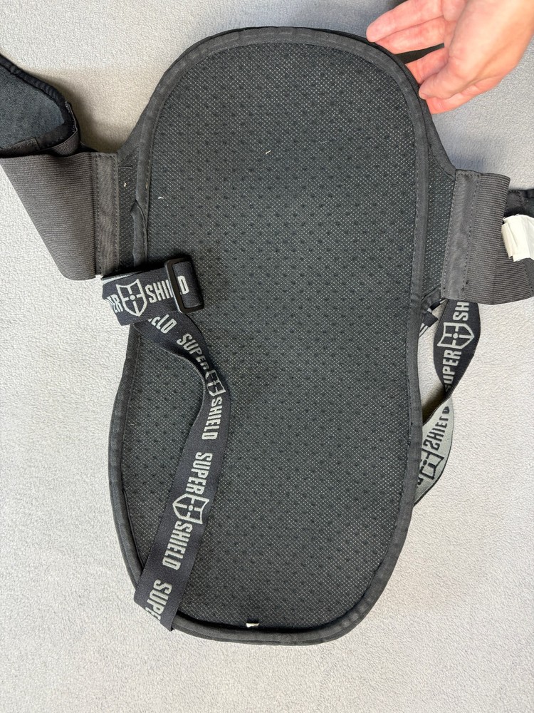 Super Shield Moto Riding Spine Back Protector Mens size S