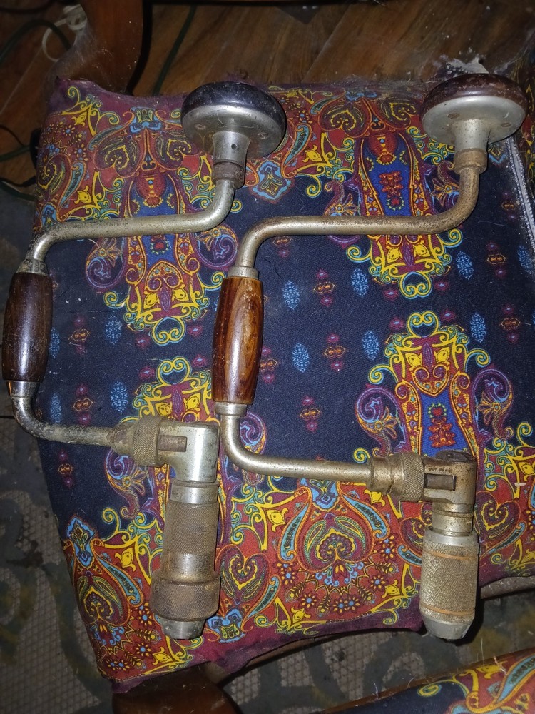 VINTAGE DRILL AUGERS STANLEY & SAMSON