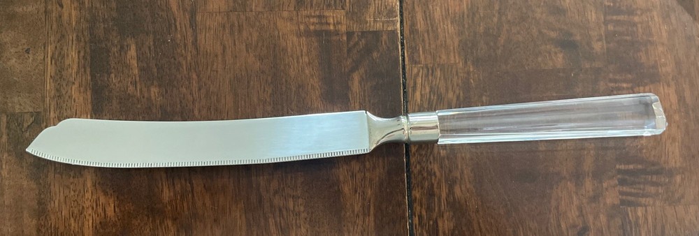 Lennox Crystal Handle Ovations Cake Knife