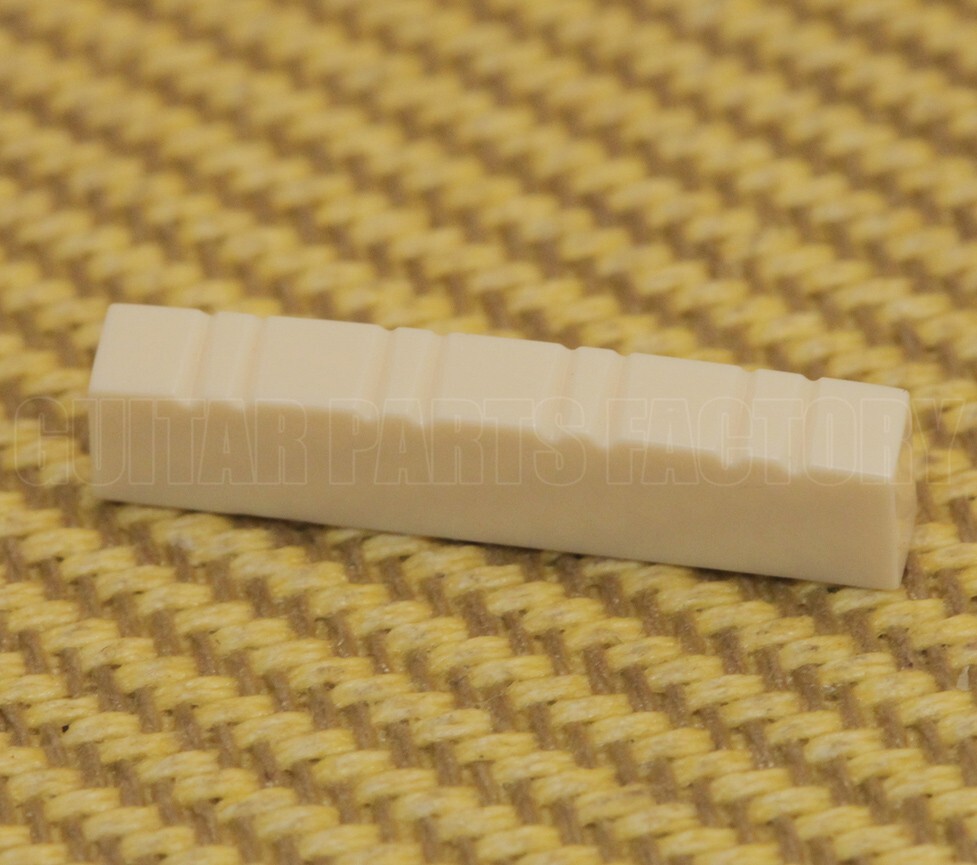 MNUT-WP (1) Plastic White 8-String Mandolin Guitar Nut