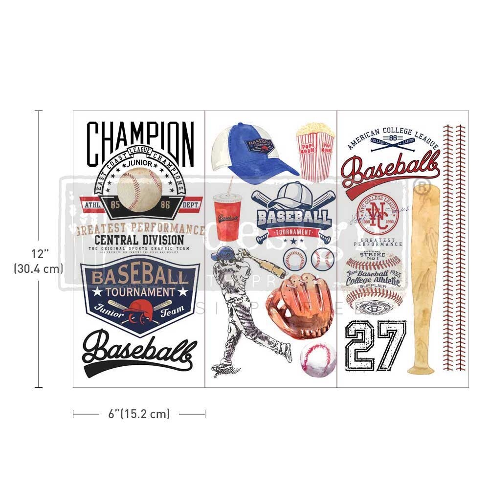 ReDesign with Prima Transfer - Baseball