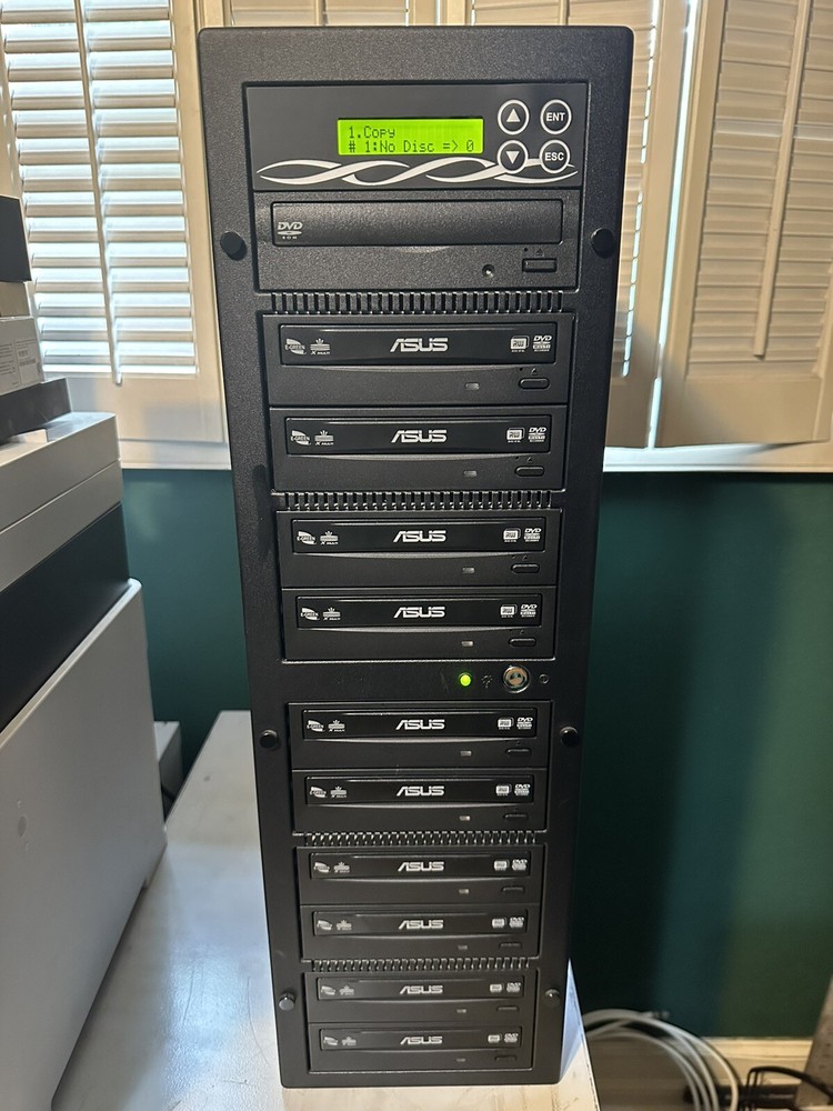 ASUS 10 Rack CD/DVD Duplicator