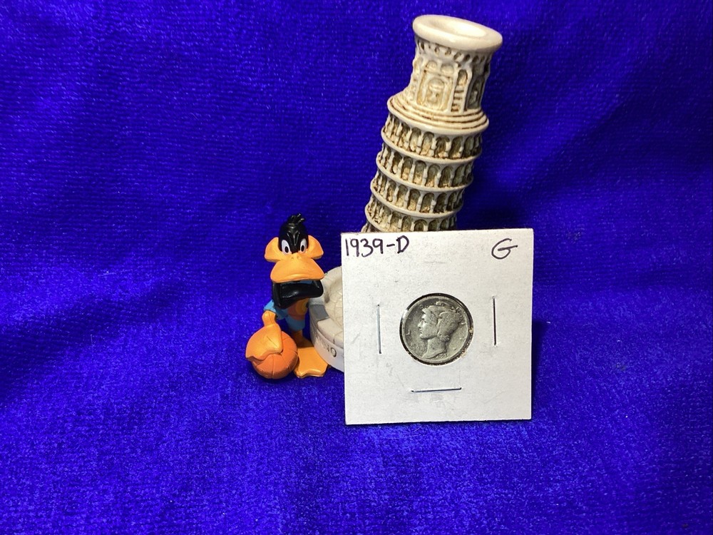 1939 D MERCURY DIME 👀