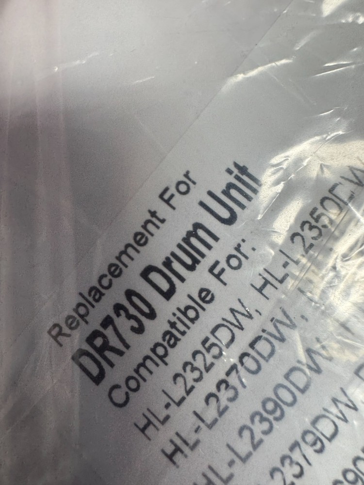 DR-730 Drum Unit Replacement for Brother HL MFC DCP Series Printers (2-Pack)