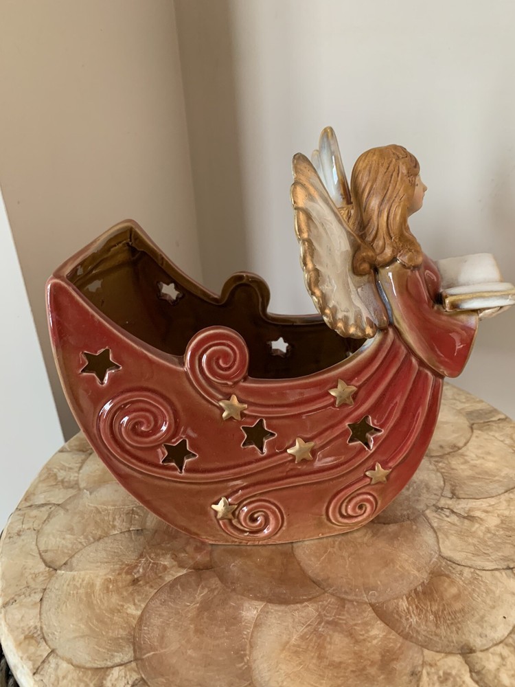 Angel Ceramic Planter